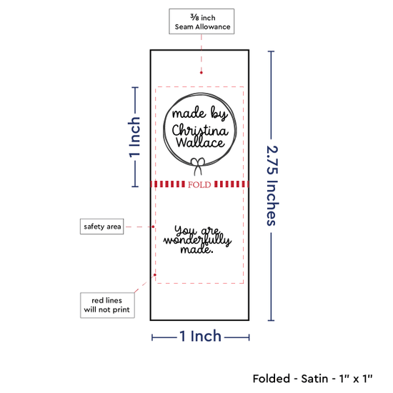 PPLR_HIDDEN_PRODUCT Circle Bow (1" wide - Satin)