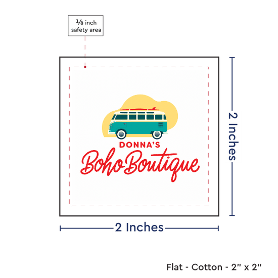 PPLR_HIDDEN_PRODUCT Print your Logo or Image on FLAT Cotton Tags