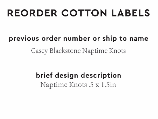 PPLR_HIDDEN_PRODUCT Reorder Previous Label Design - COTTON