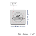 PPLR_HIDDEN_PRODUCT Print your Logo or Image on FLAT Cotton Tags