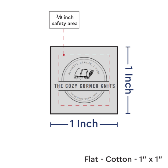 PPLR_HIDDEN_PRODUCT Print your Logo or Image on FLAT Cotton Tags