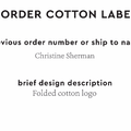 PPLR_HIDDEN_PRODUCT Reorder Previous Label Design - COTTON