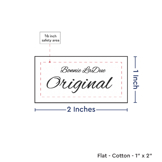PPLR_HIDDEN_PRODUCT Print your Logo or Image on FLAT Cotton Tags