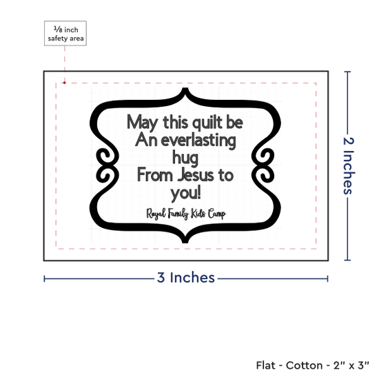 PPLR_HIDDEN_PRODUCT Print your Logo or Image on FLAT Cotton Tags