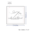 PPLR_HIDDEN_PRODUCT Print your Logo or Image on FLAT Cotton Tags
