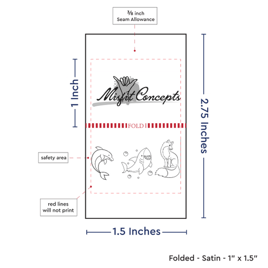 PPLR_HIDDEN_PRODUCT Print your logo/Image on Satin Tags (1.5" wide - Satin)