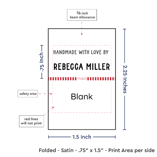 PPLR_HIDDEN_PRODUCT Medium Satin Tags Text Only (1.5" wide - Satin)