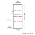 PPLR_HIDDEN_PRODUCT Square Signature (1" wide - Satin)