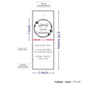 PPLR_HIDDEN_PRODUCT Circle Heart (1" wide - Satin)