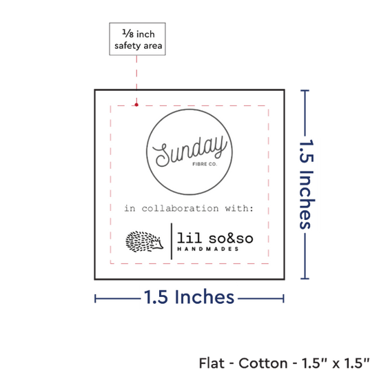 PPLR_HIDDEN_PRODUCT Print your Logo or Image on FLAT Cotton Tags