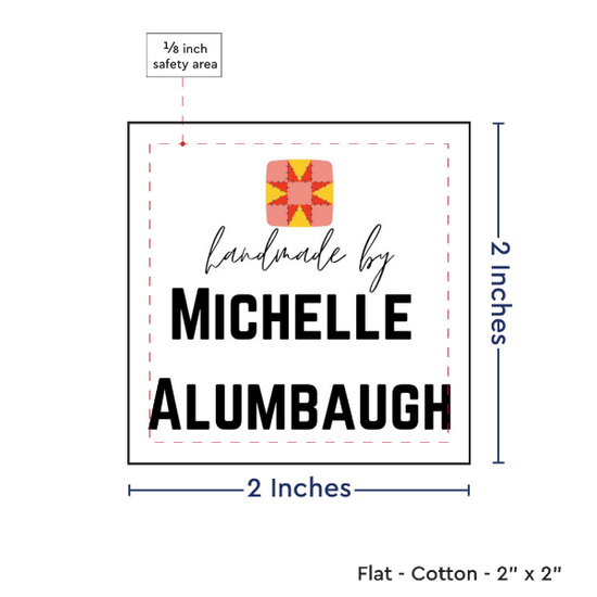 PPLR_HIDDEN_PRODUCT Print your Logo or Image on FLAT Cotton Tags