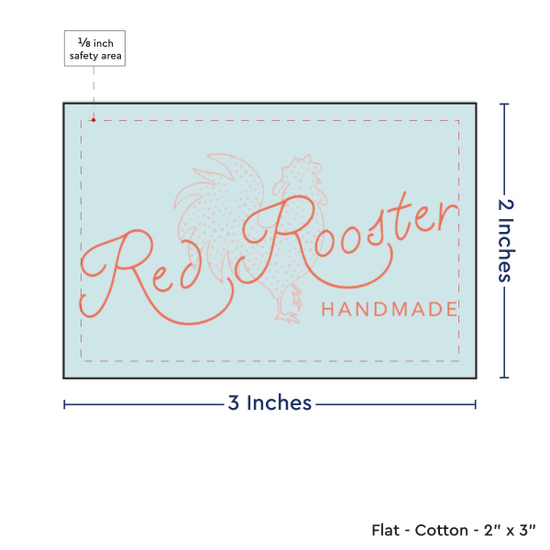 PPLR_HIDDEN_PRODUCT Print your Logo or Image on FLAT Cotton Tags