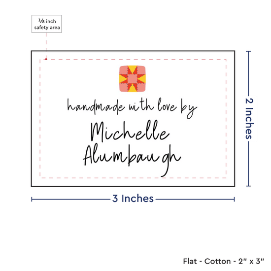 PPLR_HIDDEN_PRODUCT Print your Logo or Image on FLAT Cotton Tags