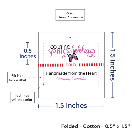 PPLR_HIDDEN_PRODUCT Print Your Logo or Image on FOLDED Cotton Tags