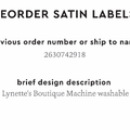 PPLR_HIDDEN_PRODUCT Reorder Previous Label Design - SATIN