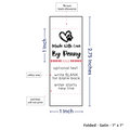 PPLR_HIDDEN_PRODUCT Heart and Paw Print (1" wide - Satin)