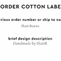 PPLR_HIDDEN_PRODUCT Reorder Previous Label Design - COTTON