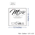 PPLR_HIDDEN_PRODUCT Print your Logo or Image on FLAT Cotton Tags