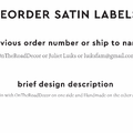 PPLR_HIDDEN_PRODUCT Reorder Previous Label Design - SATIN