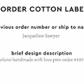 PPLR_HIDDEN_PRODUCT Reorder Previous Label Design - COTTON