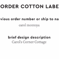 PPLR_HIDDEN_PRODUCT Reorder Previous Label Design - COTTON