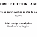 PPLR_HIDDEN_PRODUCT Reorder Previous Label Design - COTTON