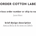 PPLR_HIDDEN_PRODUCT Reorder Previous Label Design - COTTON