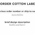PPLR_HIDDEN_PRODUCT Reorder Previous Label Design - COTTON