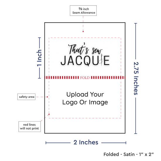 PPLR_HIDDEN_PRODUCT Print your Logo or Image on Satin Tags (2" wide - Satin)