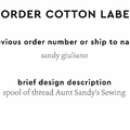 PPLR_HIDDEN_PRODUCT Reorder Previous Label Design - COTTON