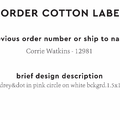 PPLR_HIDDEN_PRODUCT Reorder Previous Label Design - COTTON