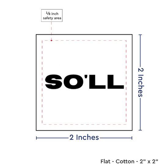 PPLR_HIDDEN_PRODUCT Print your Logo or Image on FLAT Cotton Tags