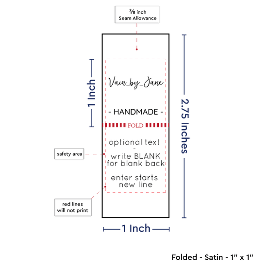 PPLR_HIDDEN_PRODUCT Square Signature (1" wide - Satin)