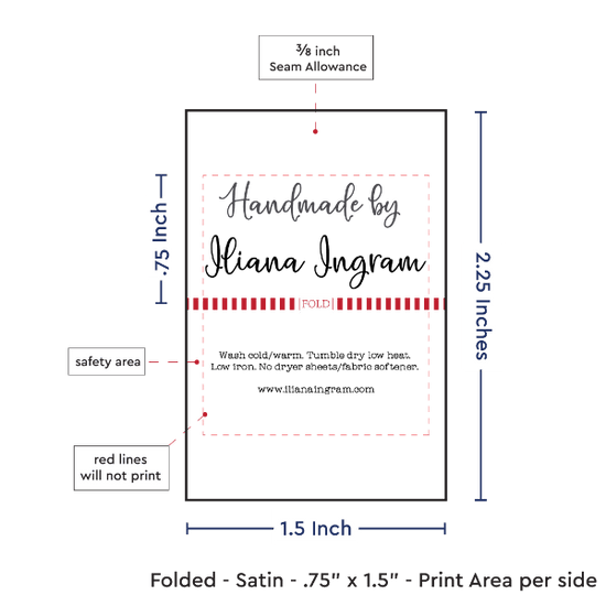 PPLR_HIDDEN_PRODUCT Medium Satin Tags Text Only (1.5" wide - Satin)