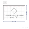 PPLR_HIDDEN_PRODUCT Print your Logo or Image on FLAT Cotton Tags