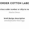 PPLR_HIDDEN_PRODUCT Reorder Previous Label Design - COTTON
