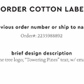 PPLR_HIDDEN_PRODUCT Reorder Previous Label Design - COTTON