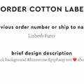 PPLR_HIDDEN_PRODUCT Reorder Previous Label Design - COTTON