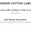 PPLR_HIDDEN_PRODUCT Reorder Previous Label Design - COTTON