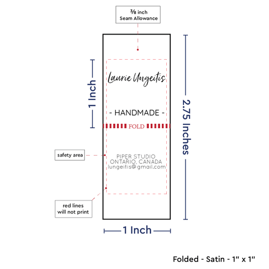 PPLR_HIDDEN_PRODUCT Square Signature (1" wide - Satin)