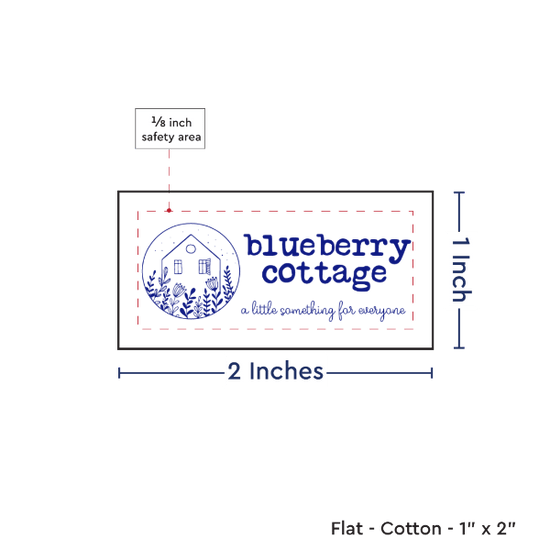 PPLR_HIDDEN_PRODUCT Print your Logo or Image on FLAT Cotton Tags
