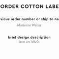 PPLR_HIDDEN_PRODUCT Reorder Previous Label Design - COTTON