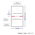 PPLR_HIDDEN_PRODUCT Print Your Logo/Image on Satin Tags (1" wide - Satin)