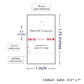 PPLR_HIDDEN_PRODUCT Print Your Logo/Image on Satin Tags (1" wide - Satin)