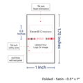 PPLR_HIDDEN_PRODUCT Print Your Logo/Image on Satin Tags (1" wide - Satin)