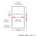 PPLR_HIDDEN_PRODUCT Print Your Logo/Image on Satin Tags (1" wide - Satin)