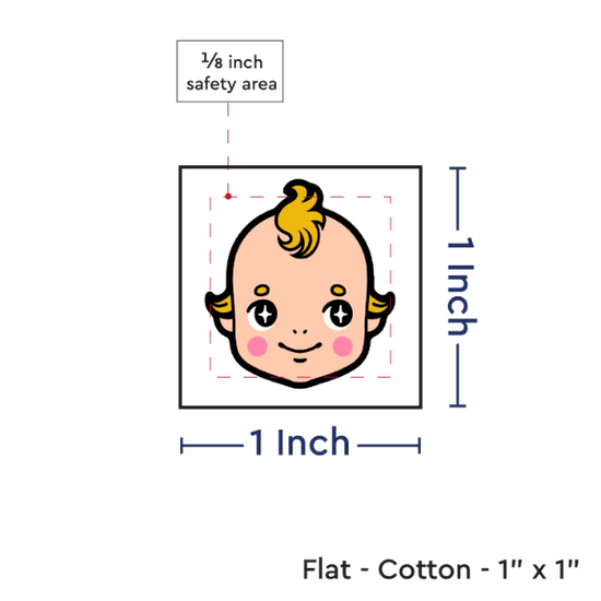 PPLR_HIDDEN_PRODUCT Print your Logo or Image on FLAT Cotton Tags