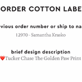 PPLR_HIDDEN_PRODUCT Reorder Previous Label Design - COTTON