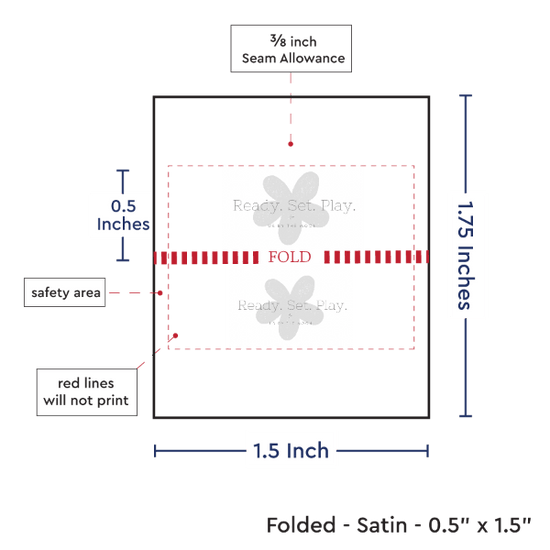 PPLR_HIDDEN_PRODUCT Print your logo/Image on Satin Tags (1.5" wide - Satin)