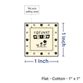 PPLR_HIDDEN_PRODUCT Print your Logo or Image on FLAT Cotton Tags